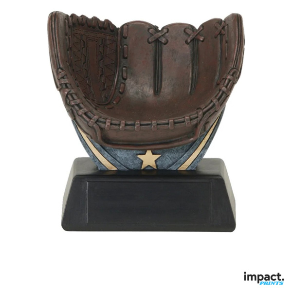 Softball Ball Holder Resin Award, 5 1/4-Inch Thumbnail