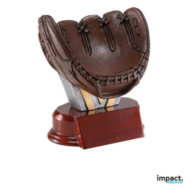 Compact Baseball Ball Holder Resin Award, 4 1/8-Inch Thumbnail
