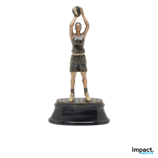 Women's Basketball Power Resin Trophy Thumbnail