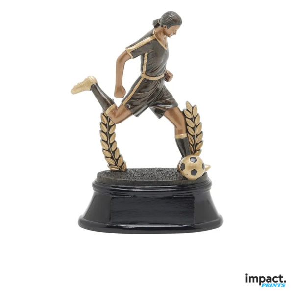 Women's Soccer Power Resin Trophy Thumbnail