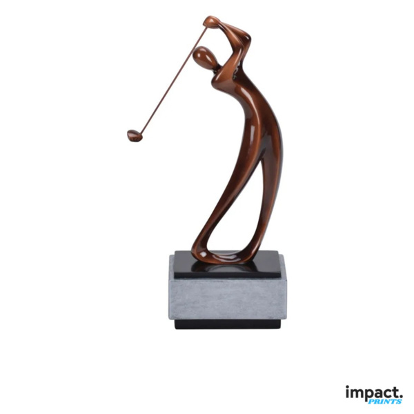 Men's Modern Golf Resin Trophy (12-16 Inch) Thumbnail