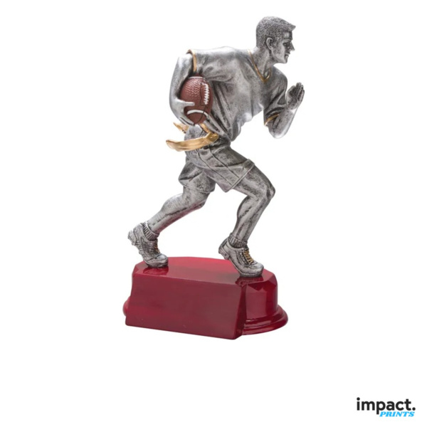 Flag Football Resin Trophy Thumbnail