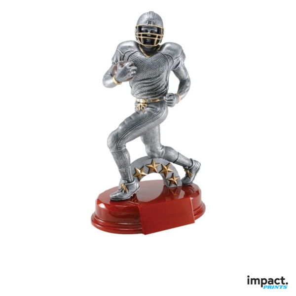 Football Player Resin Trophy Thumbnail