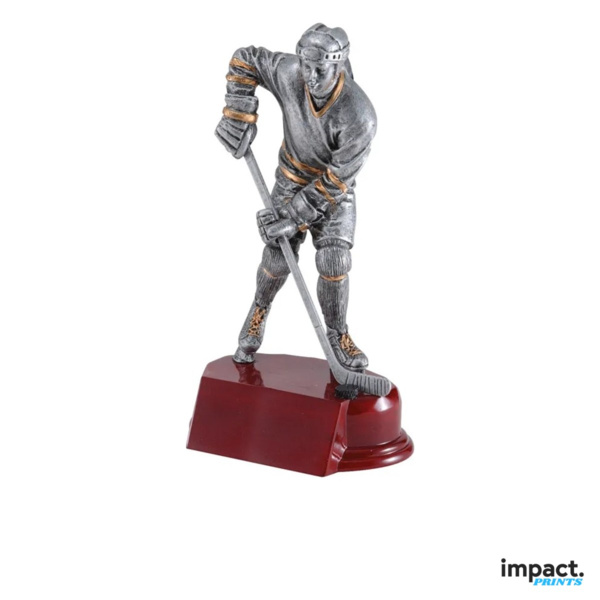 Women's Hockey Player Resin Trophy Thumbnail