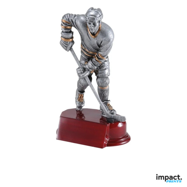 Men's Hockey Player Resin Trophy Thumbnail