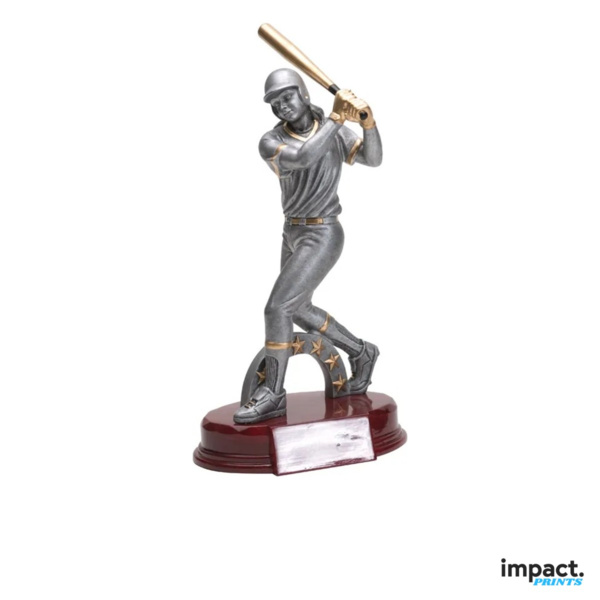 Softball Player Resin Trophy Thumbnail