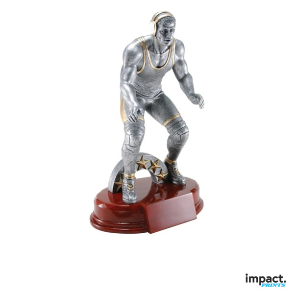 Wrestling Resin Trophy Thumbnail