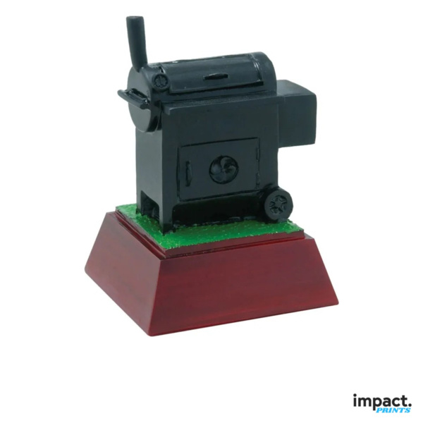 Mini BBQ Cooker Resin Trophy Thumbnail