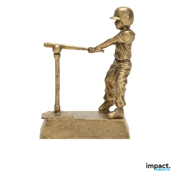 Gold Girls T-Ball Resin Trophy Thumbnail