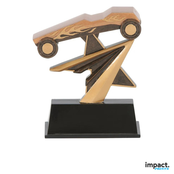 Star Power Pinewood Derby Resin Trophy Thumbnail