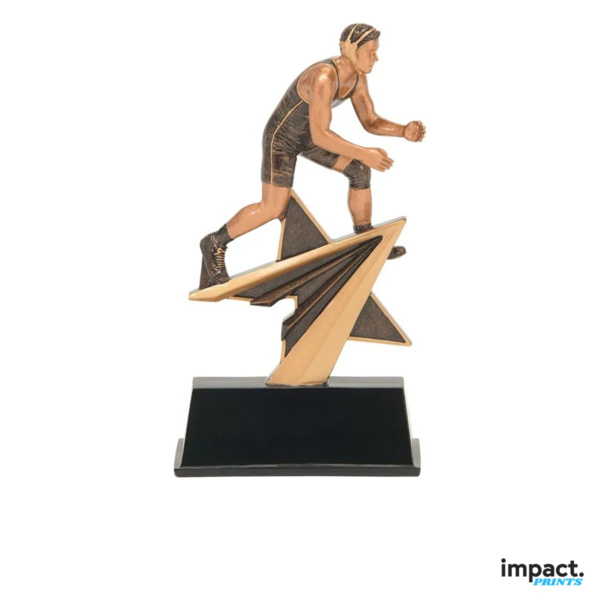 Star Power Wrestling Resin Trophy Thumbnail