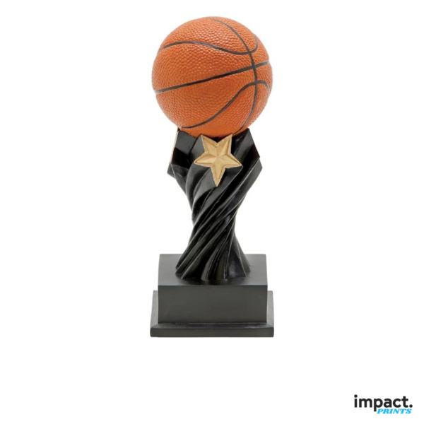 Tempest Basketball Resin Trophy Thumbnail