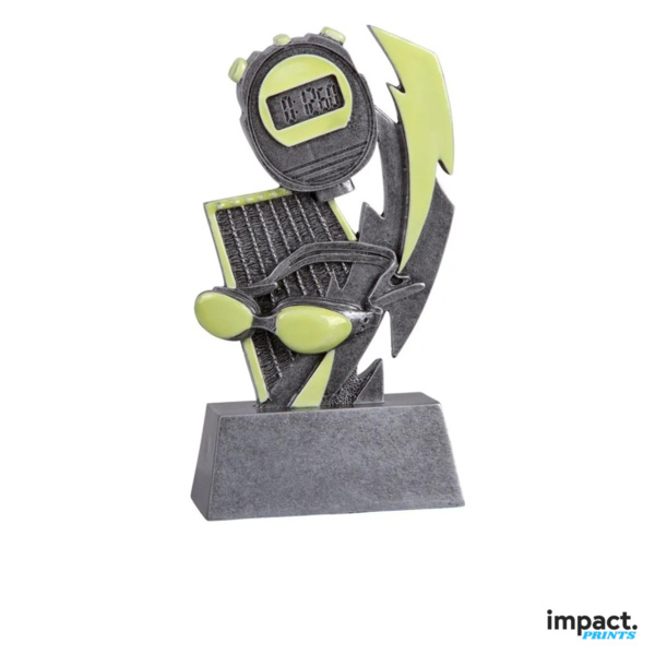 Glow in the Dark Swimming Resin Trophy Thumbnail