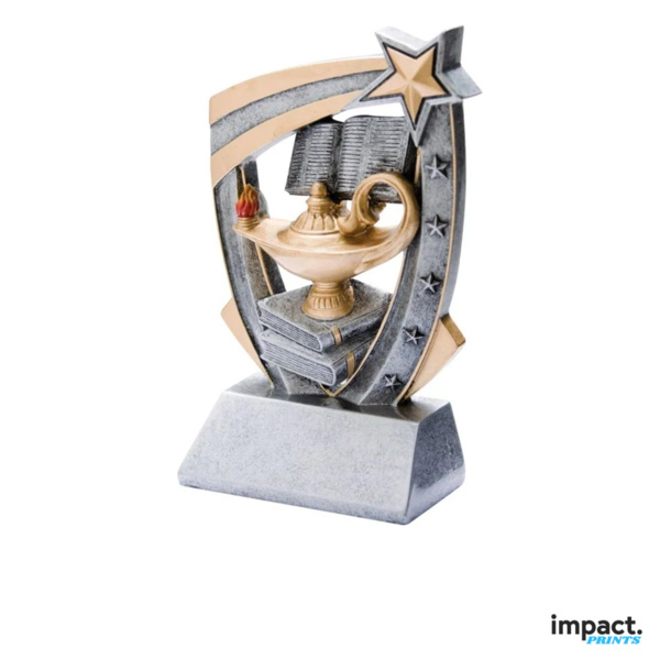 3D Star Knowledge Resin Trophy Thumbnail