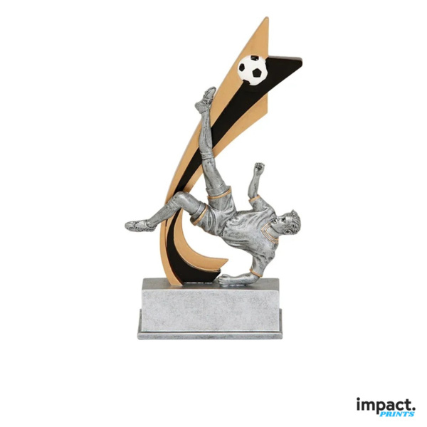 Boys Soccer Live Action Resin Trophy Thumbnail