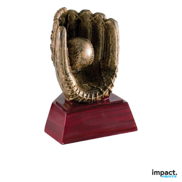 Baseball RS Series Resin Trophy 4 Inch Thumbnail