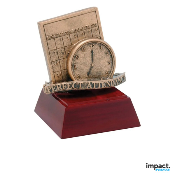 Perfect Attendance RS Series Resin Trophy Thumbnail