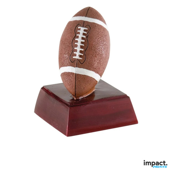 Football RC Series Resin Trophy 4 Inch Thumbnail