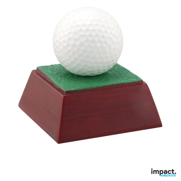 Golf Ball RC Series Resin Trophy Thumbnail