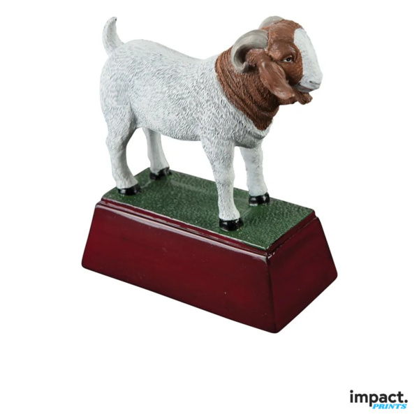 Goat RC Series Resin Trophy 4 Inch Thumbnail
