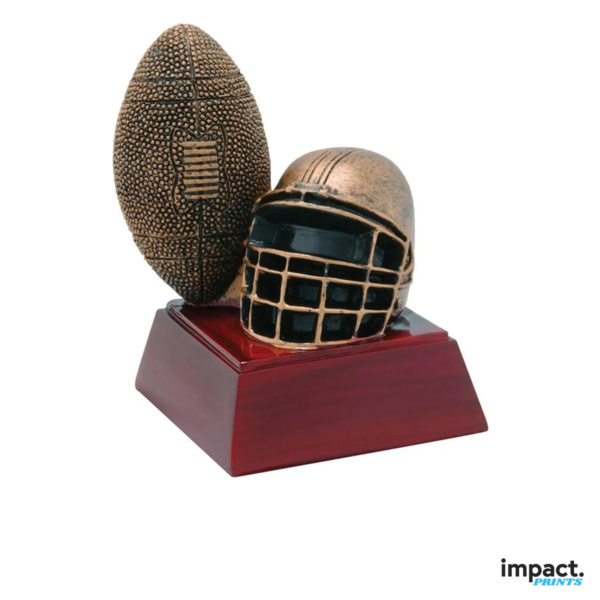 Football RS Series Resin Trophy 4 Inch Thumbnail