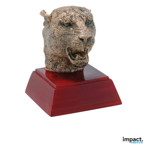 Panther Mascot RS Series Resin Trophy Thumbnail