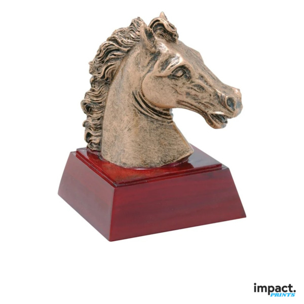 Horse RS Series Resin Trophy 4 Inch Thumbnail