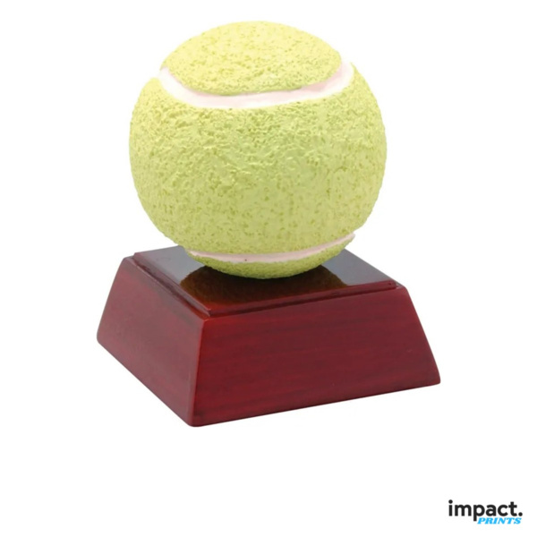 Tennis RC Series Resin Trophy 4 Inch Thumbnail
