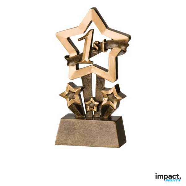 Shadow Star 1st Place Resin Trophy Thumbnail