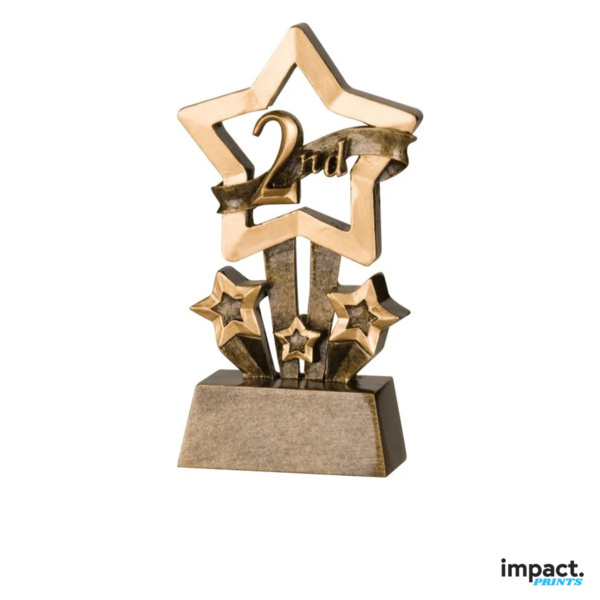 Shadow Star 2nd Place Resin Trophy Thumbnail