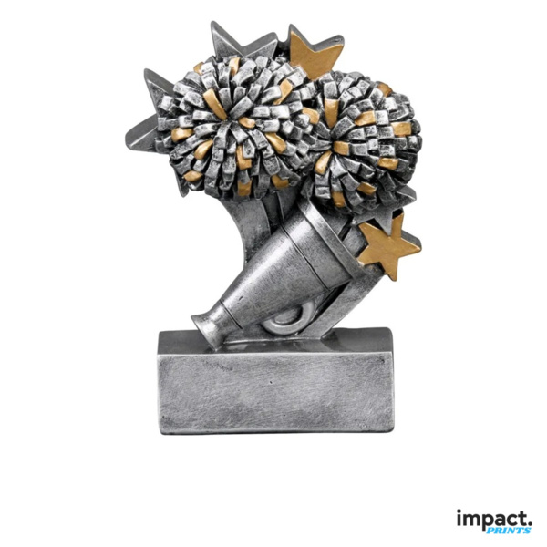 Star Blast Cheer Resin Trophy Thumbnail