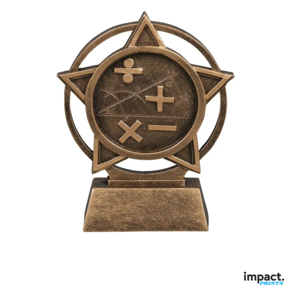 Orbit Math Resin Trophy Thumbnail