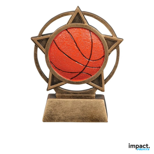 Orbit Basketball Resin Trophy Thumbnail