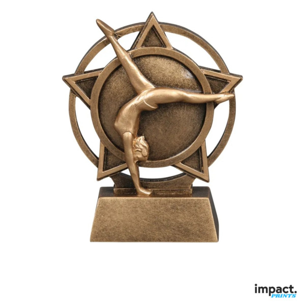 Orbit Gymnastics Resin Trophy Thumbnail