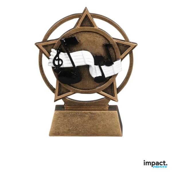 Music Orbit Resin Trophy Thumbnail