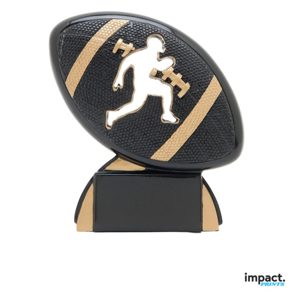 Football Shadow Sport Resin Trophy Thumbnail