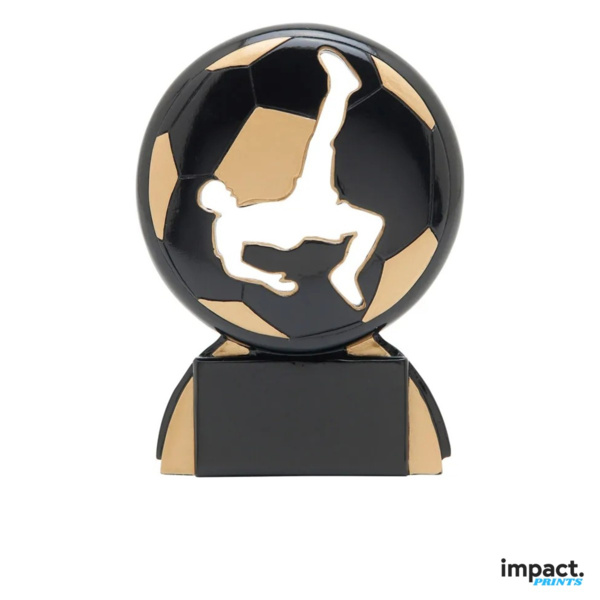Boys Soccer Shadow Sport Resin Trophy Thumbnail