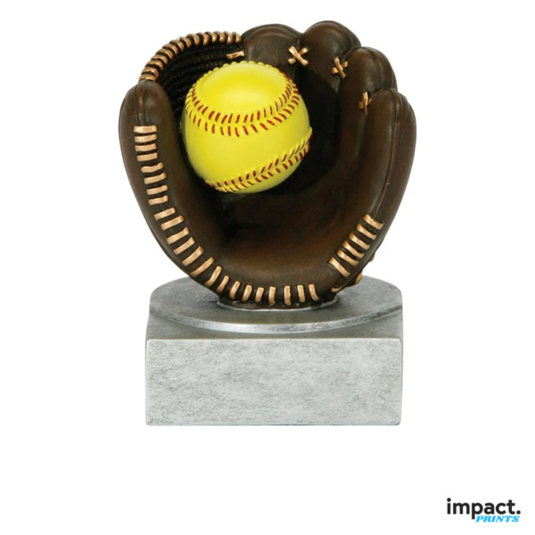 Softball Color Tek Resin Trophy Thumbnail
