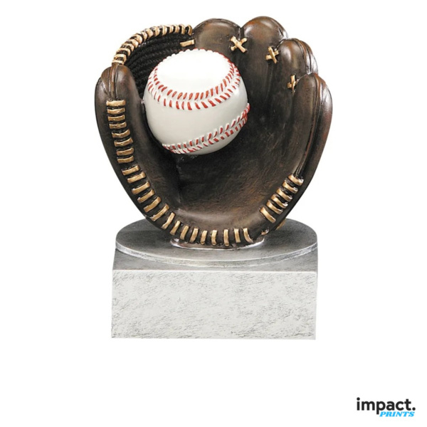 Baseball Color Tek Resin Trophy Thumbnail