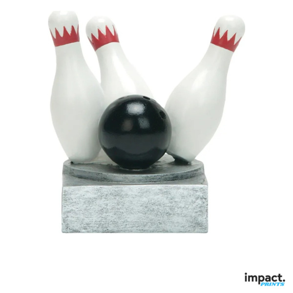 Bowling Color Tek Resin Trophy Thumbnail
