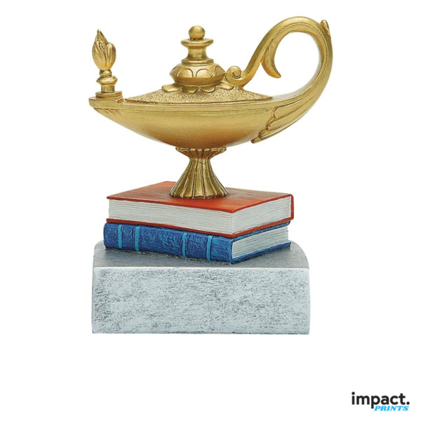 Knowledge Color Tek Resin Trophy Thumbnail
