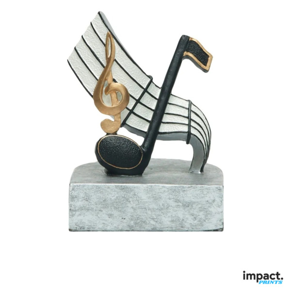 Music Color Tek Resin Trophy Thumbnail