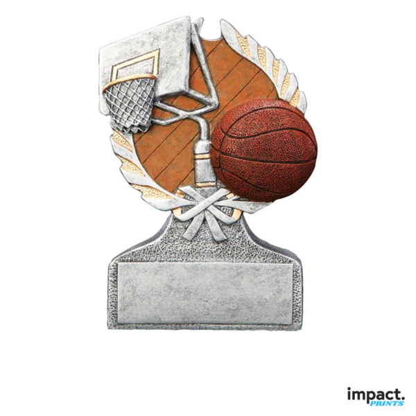 Basketball Centurion Resin Trophy 5 in Thumbnail