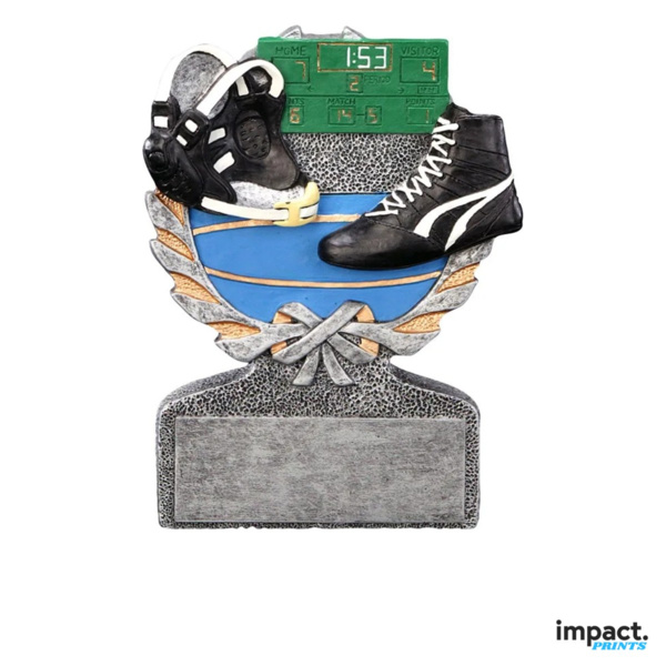 Wrestling Centurion Resin Trophy 5 in Thumbnail