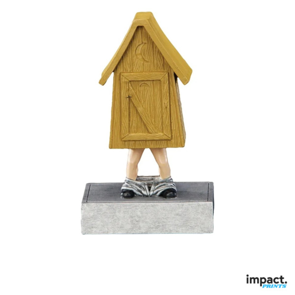 Commode Bobblehead Gag Award Trophy Thumbnail