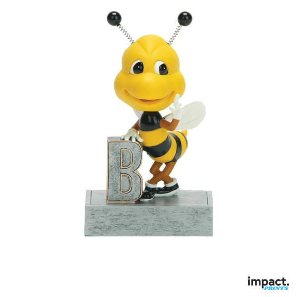 Spelling Bee Bobblehead Resin Trophy Thumbnail