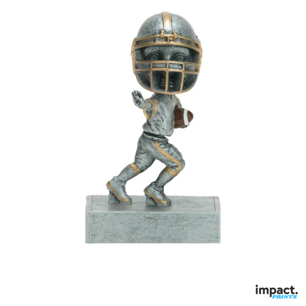 Rock'n Bop Football Bobblehead Resin Trophy Thumbnail