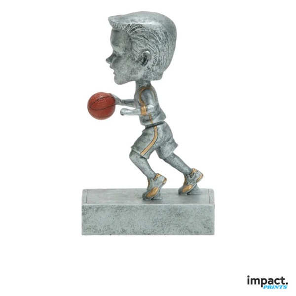 Rock'n Bop Male Basketball Bobblehead Trophy Thumbnail