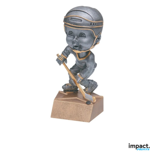 Men's Hockey Bobblehead Resin Trophy Thumbnail