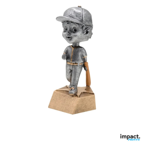 Softball Player Bobblehead Resin Trophy Thumbnail